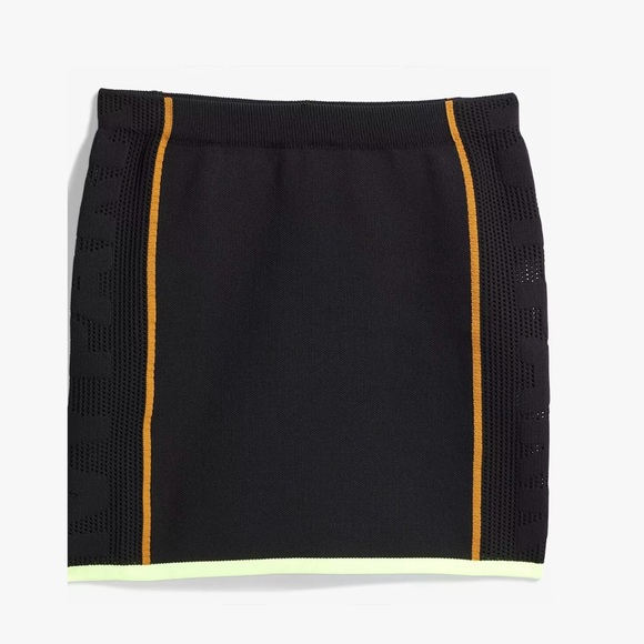 Adidas Ivy Park Women's Black Ivy Park Knit Skirt 1X - Picture 2 of 2